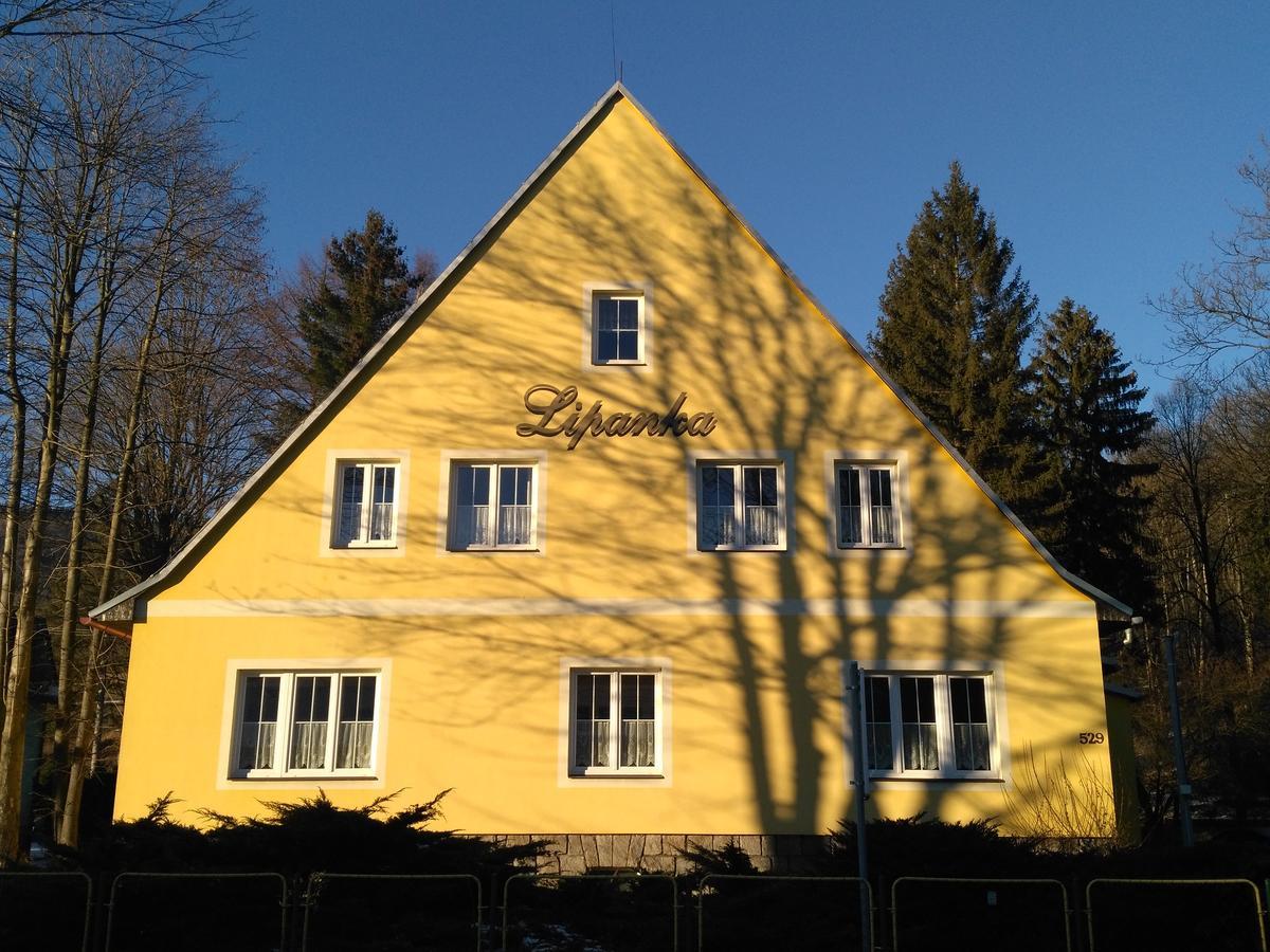 Lipanka Hotell Lipova Lazne Exteriör bild